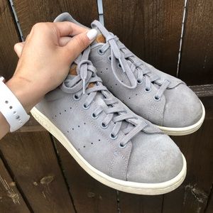 Gray Suede Stan Smith